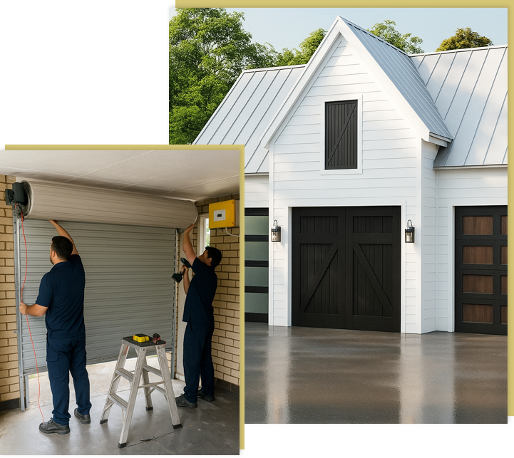 renewing garage door